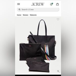 Hatch J Crew Diaper Bag